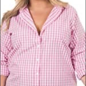 LL Bean Wrinkle Free Button Up